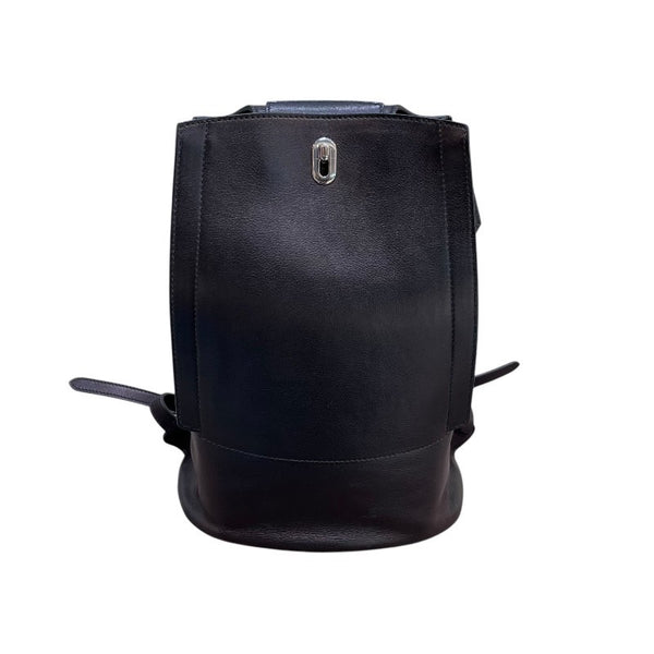 エルメス HERMES サックアド GR24 X刻印 ブラック×シルバー金具 エヴァーグレイン レディース リュック・デイパック