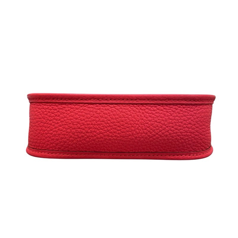 エルメス HERMES エヴリンTPM B刻印 ローズテキサス×シルバー金具 トリヨンクレマンス レディース ショルダーバッグ