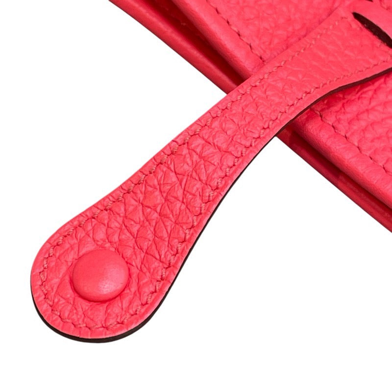 エルメス HERMES エヴリンTPM B刻印 ローズテキサス×シルバー金具 トリヨンクレマンス レディース ショルダーバッグ