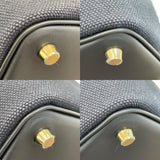 エルメス HERMES ピコタンロックPM カーゴ B刻 ブラック×ゴールド金具 トワル・スイフト レディース ハンドバッグ