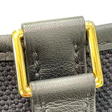 エルメス HERMES ピコタンロックPM カーゴ B刻 ブラック×ゴールド金具 トワル・スイフト レディース ハンドバッグ