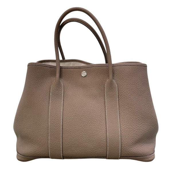 エルメス HERMES ガーデンパーティPM A刻印 エトゥープ ネゴンダ レディース トートバッグ