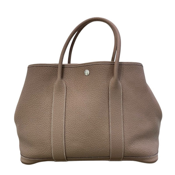 エルメス HERMES ガーデンパーティPM A刻印 エトゥープ ネゴンダ レディース トートバッグ
