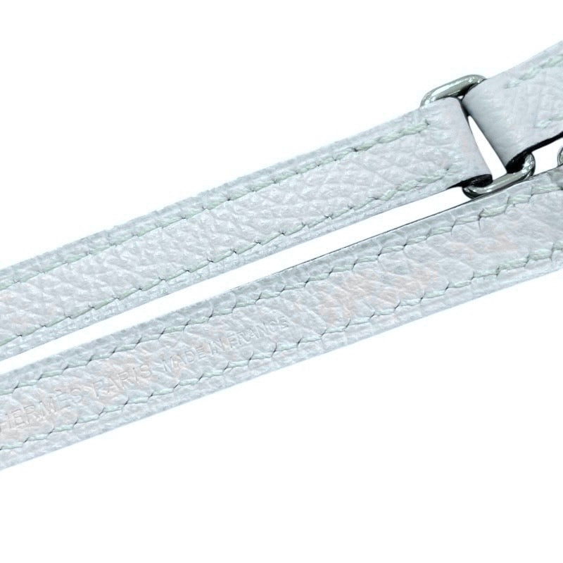 エルメス HERMES ケリートゥーゴー Y刻印 ブループリュム×シルバー金具 エプソン レディース 長財布