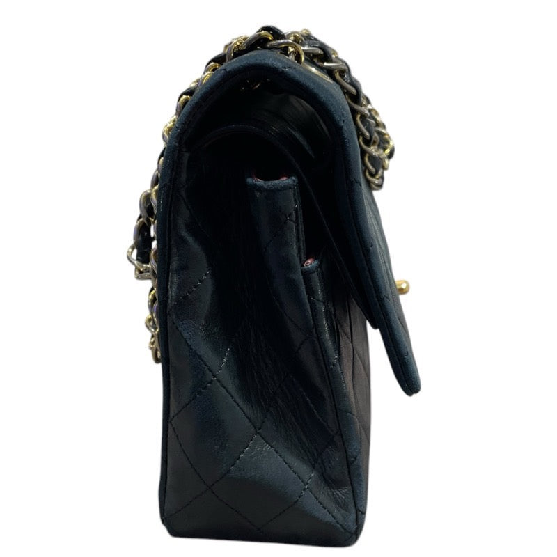 シャネル CHANEL マトラッセ25 A01112 ブラック　GD金具 ラムスキン レディース ショルダーバッグ