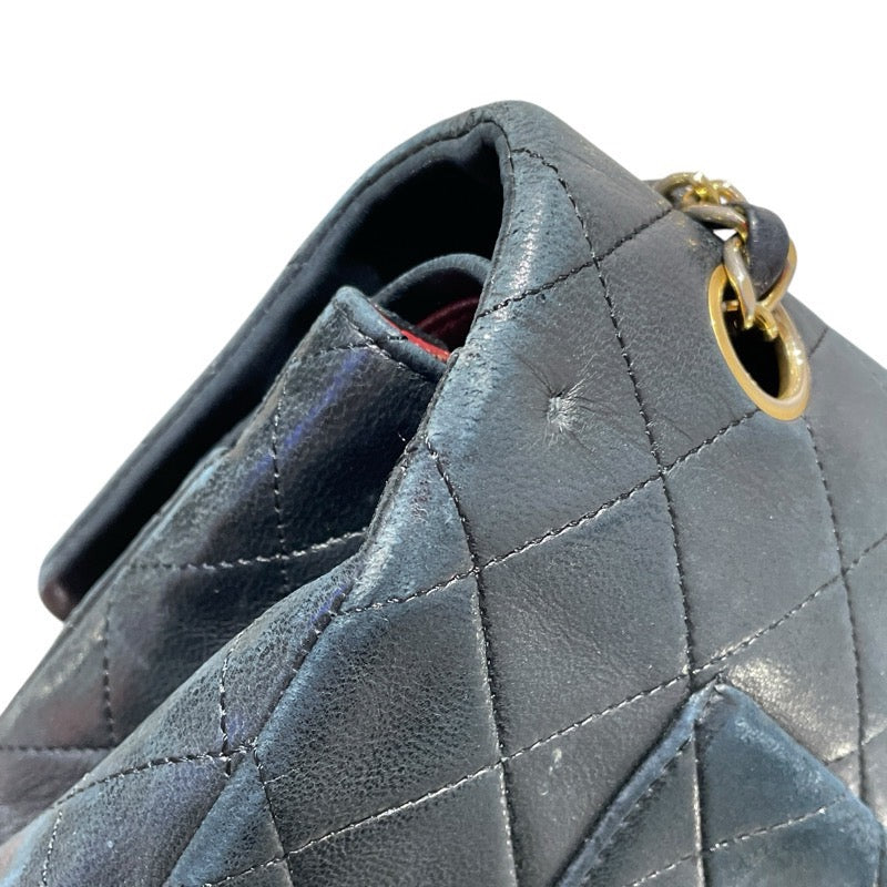 シャネル CHANEL マトラッセ25 A01112 ブラック　GD金具 ラムスキン レディース ショルダーバッグ