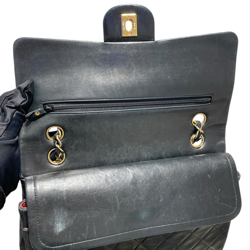 シャネル CHANEL マトラッセ25 A01112 ブラック　GD金具 ラムスキン レディース ショルダーバッグ