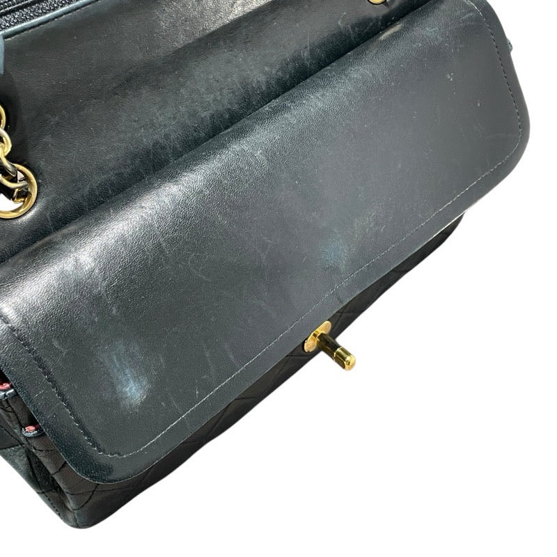 シャネル CHANEL マトラッセ25 A01112 ブラック　GD金具 ラムスキン レディース ショルダーバッグ