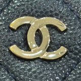 シャネル CHANEL マトラッセ ラウンドショルダー AP0245 ネイビー×ゴールド金具 キャビアスキン レディース ショルダーバッグ