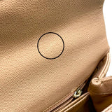 シャネル CHANEL ココハンドルXS A92990 24番台 ブラウン×ゴールド金具 キャビアスキン×リザード レディース ショルダーバッグ