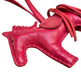 エルメス HERMES ロデオPM D刻印 ルビー アニョーミロ レディース チャーム