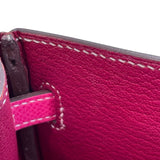 エルメス HERMES バーキン25 キャンディ □O刻 ローズティリアン✕ルビー✕シルバー金具 エプソン レディース ハンドバッグ