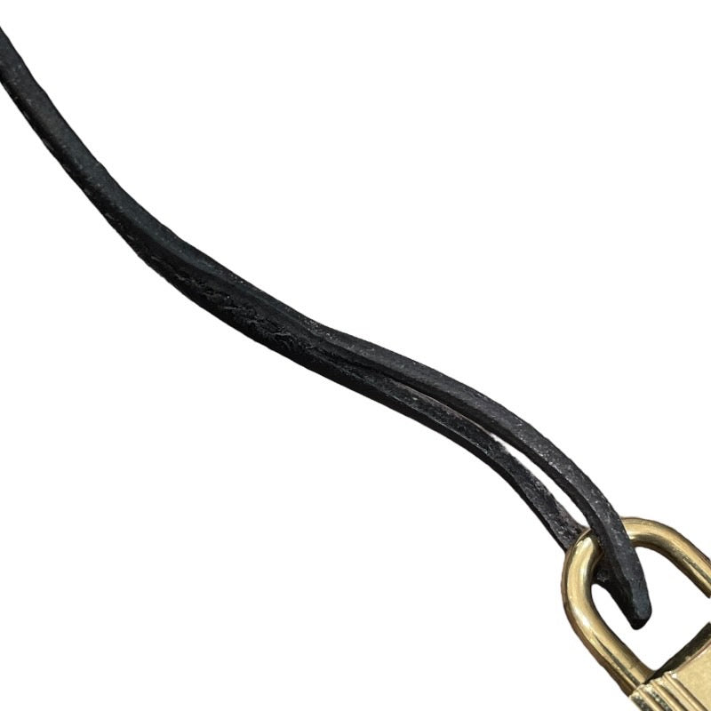 エルメス HERMES オータクロア32 〇Z刻 ブラック/ゴールド金具 アルデンヌ ユニセックス ハンドバッグ