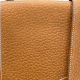 エルメス HERMES ギャロパード ショルダー 〇X刻 ナチュラルサブレ✕ゴールド金具 ピッグスキン レディース ショルダーバッグ