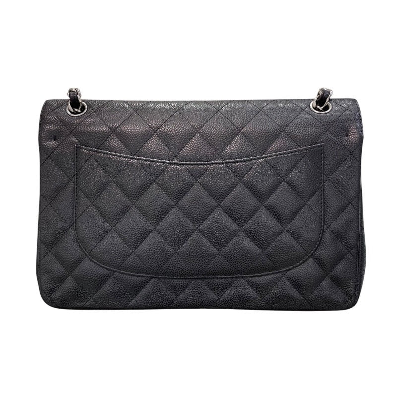 シャネル CHANEL マトラッセ30 16番台 ブラック/シルバー金具