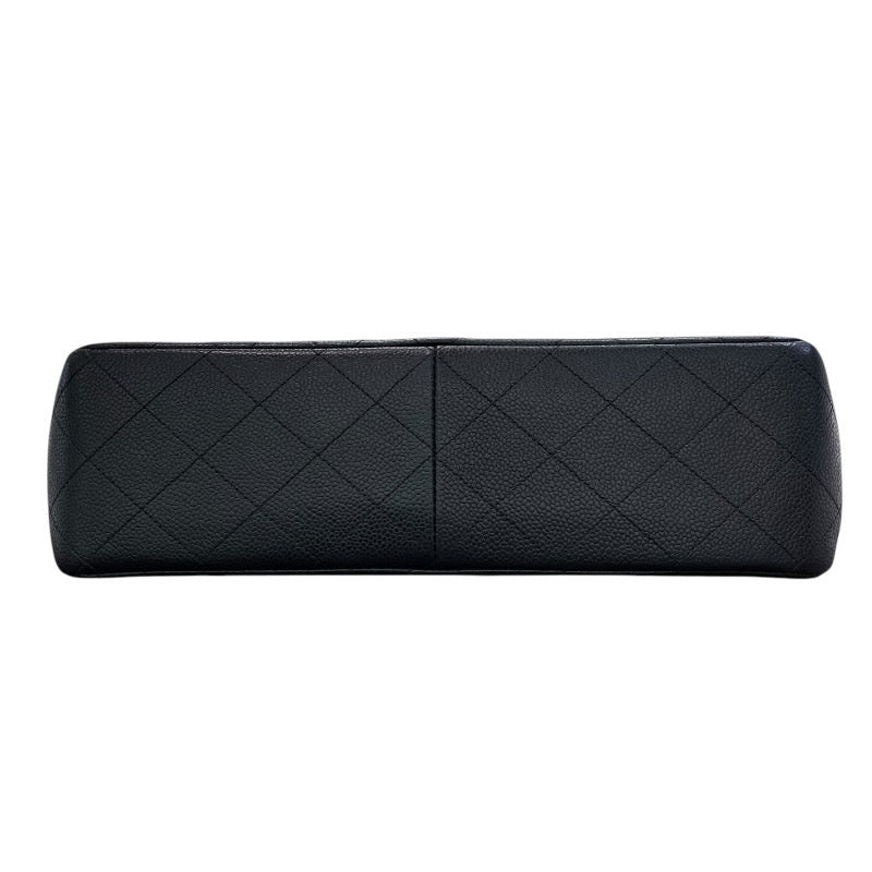 シャネル CHANEL マトラッセ30 16番台 ブラック/シルバー金具 キャビアスキン レディース ショルダーバッグ