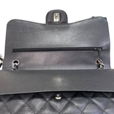 シャネル CHANEL マトラッセ30 16番台 ブラック/シルバー金具 キャビアスキン レディース ショルダーバッグ