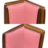 エルメス HERMES ベアンコンパクト ヴェルソ Y刻印 ローズコンフェッティ×セサミ×シルバー金具 エプソン レディース 二つ折り財布