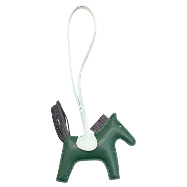 エルメス HERMES ロデオPM W刻 ヴェールモワイヤン×ヴェールペパーミント アニョーミロ ユニセックス その他小物