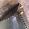 エルメス HERMES ケリースポーツMM 〇W刻 ブラック ゴールド金具 ボックスカーフ レディース ショルダーバッグ