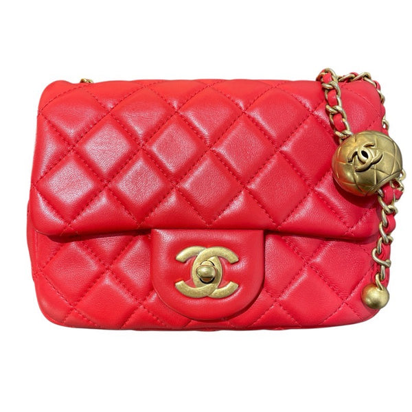 シャネル　チェーンバッグ シャネル CHANEL マトラッセボールチェーンショルダー AS1786