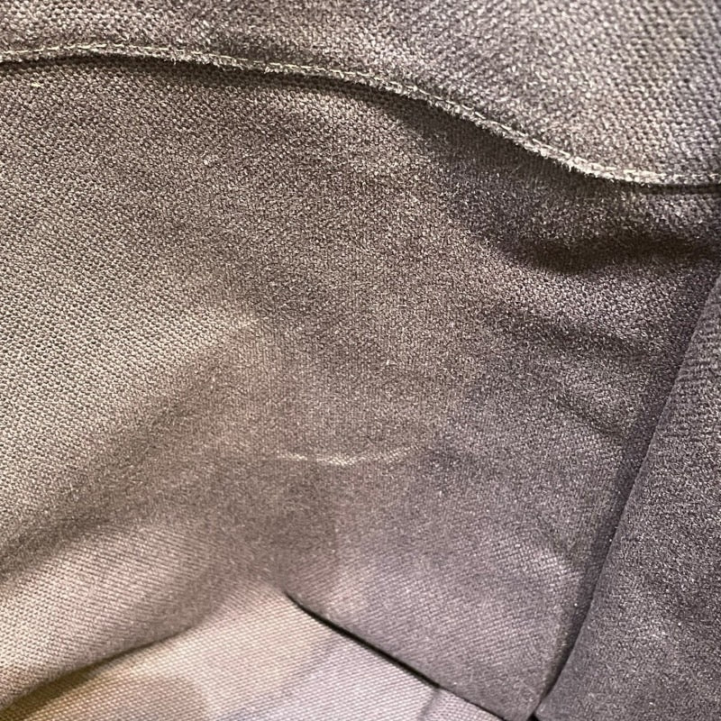 エルメス HERMES エトリヴィエール B刻印 ネイビー・ネイビー・シルバー金具 トワル・ヴァッシュハンター レディース トートバッグ