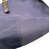 エルメス HERMES エトリヴィエール B刻印 ネイビー・ネイビー・シルバー金具 トワル・ヴァッシュハンター レディース トートバッグ