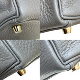 エルメス HERMES ケリー28 内縫い B刻 グリメイヤー ゴールド金具 トゴ レディース ハンドバッグ