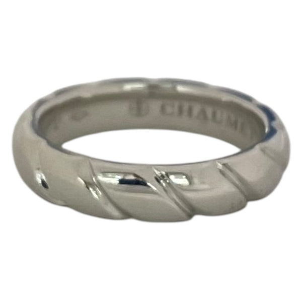 ショーメ CHAUMET トルサードリング Pt950/ダイヤモンド ジュエリー