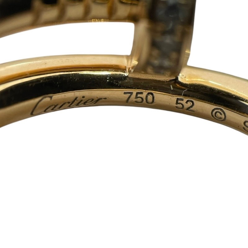 カルティエ Cartier ジュストアンクルリング 750PG/ダイヤモンド ジュエリー