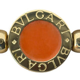ブルガリ BVLGARI フリップリング 750YG/オニキス/サンゴ ジュエリー