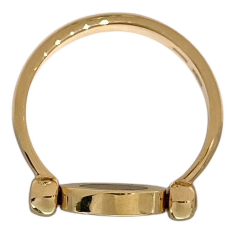 ブルガリ BVLGARI フリップリング 750YG/オニキス/サンゴ ジュエリー