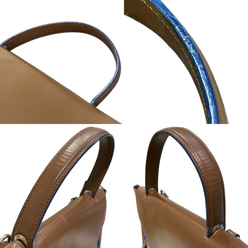 セリーヌ CELINE ベルトバッグ マイクロ ブラウン レザー レディース ハンドバッグ