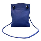 エルメス HERMES アリーヌミニ C刻印 ブルーエレクトリック スイフト レディース ショルダーバッグ