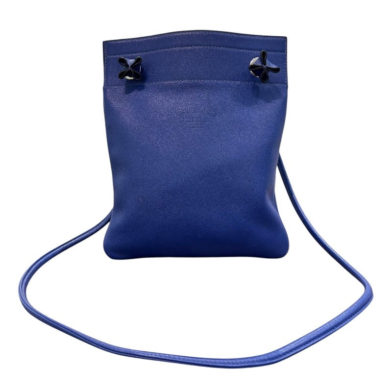 エルメス HERMES アリーヌミニ C刻印 ブルーエレクトリック スイフト レディース ショルダーバッグ