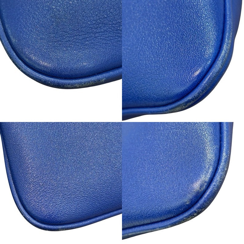 エルメス HERMES アリーヌミニ C刻印 ブルーエレクトリック スイフト レディース ショルダーバッグ