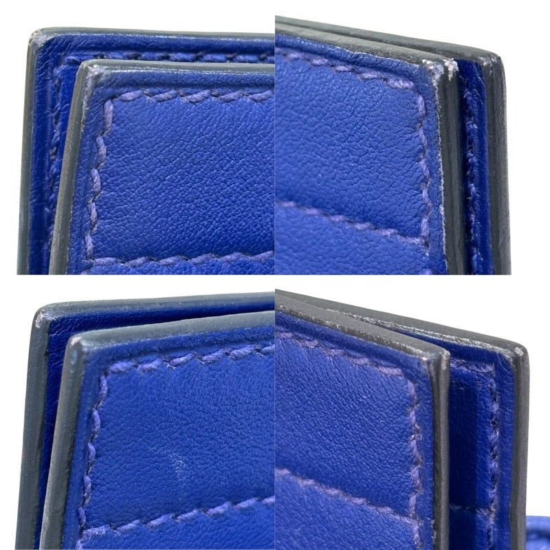 エルメス HERMES アリーヌミニ C刻印 ブルーエレクトリック スイフト レディース ショルダーバッグ