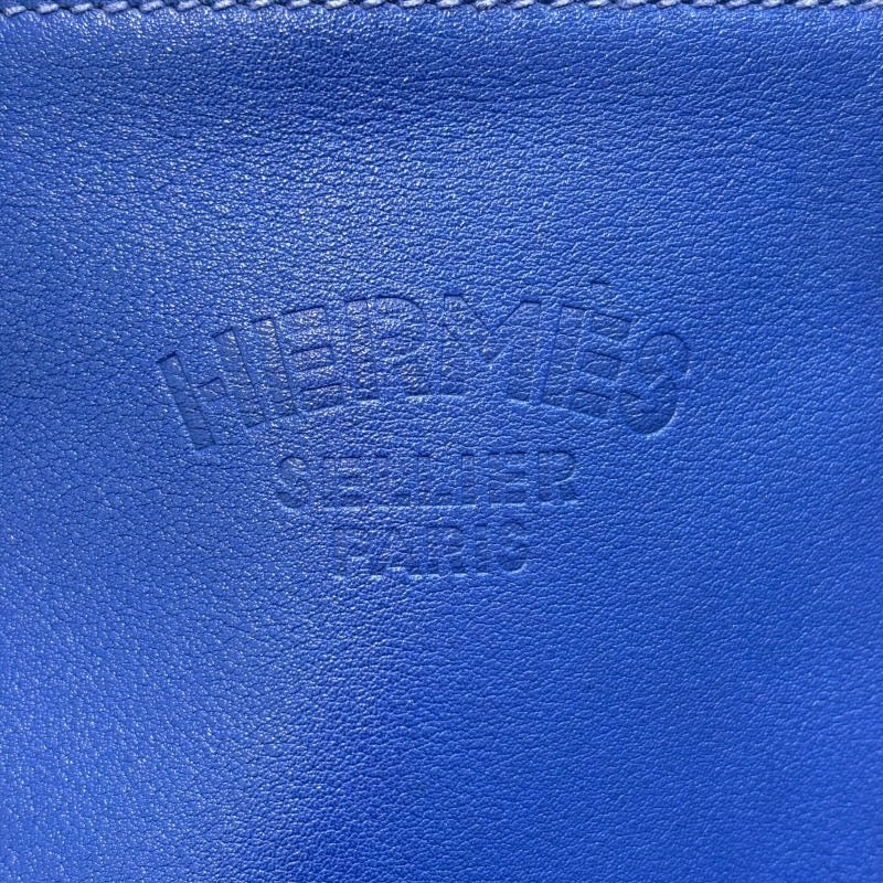 エルメス HERMES アリーヌミニ C刻印 ブルーエレクトリック スイフト レディース ショルダーバッグ