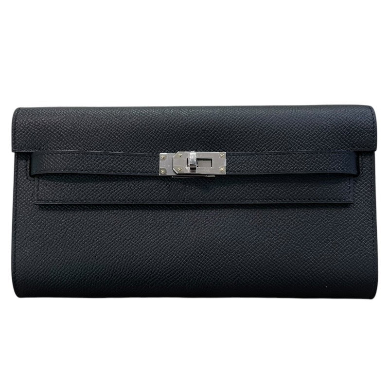 エルメス HERMES ケリートゥーゴー U刻 ブラック×シルバー金具 エプソン レディース ショルダーバッグ