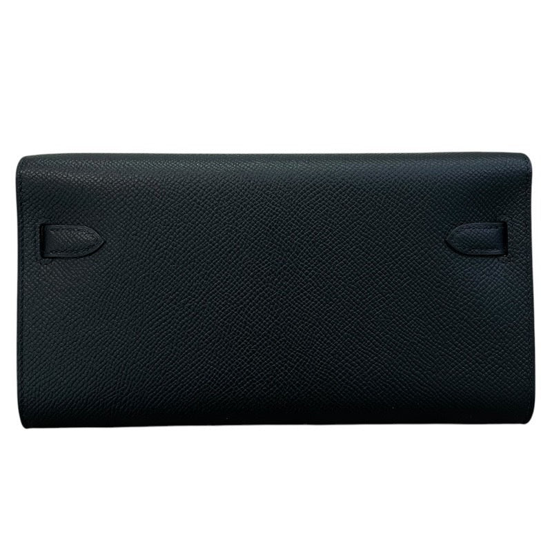 エルメス HERMES ケリートゥーゴー U刻 ブラック×シルバー金具 エプソン レディース ショルダーバッグ