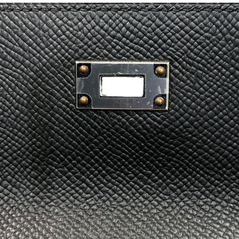 エルメス HERMES ケリートゥーゴー U刻 ブラック×シルバー金具 エプソン レディース ショルダーバッグ