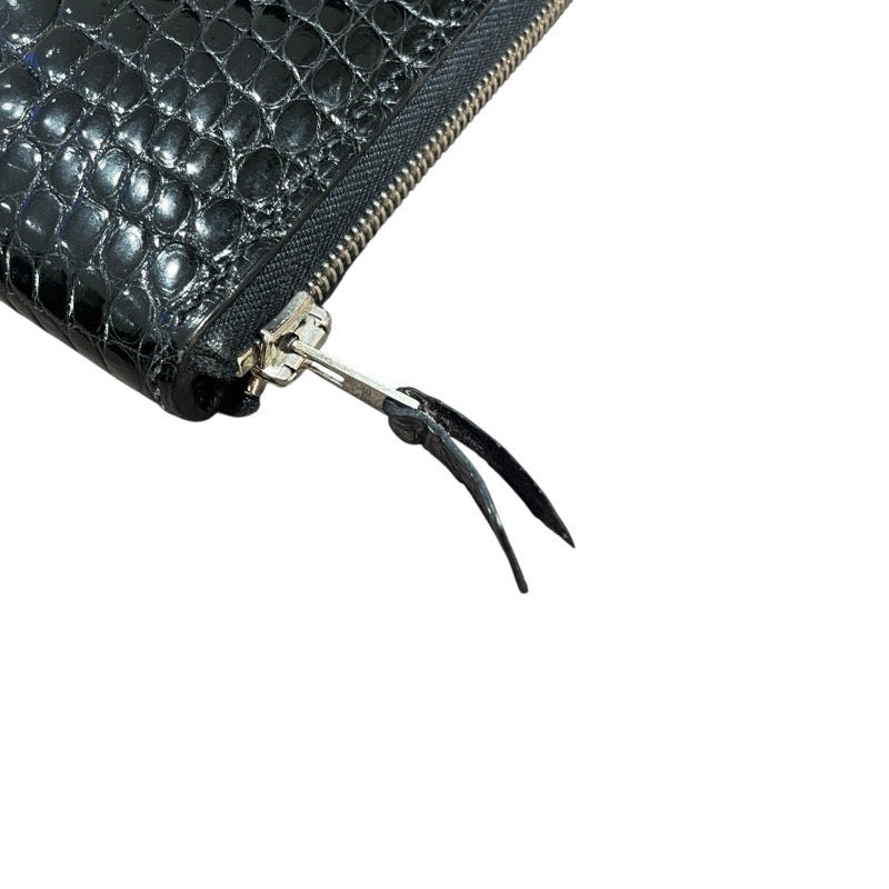 エルメス HERMES アザップロング □K刻 ブラック×シルバー金具