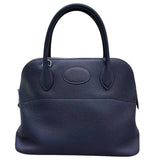 エルメス HERMES ボリード31 A刻印 ブルーニュイ×シルバー金具 トリヨンクレマンス レディース ショルダーバッグ
