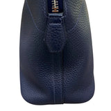 エルメス HERMES ボリード31 A刻印 ブルーニュイ×シルバー金具 トリヨンクレマンス レディース ショルダーバッグ