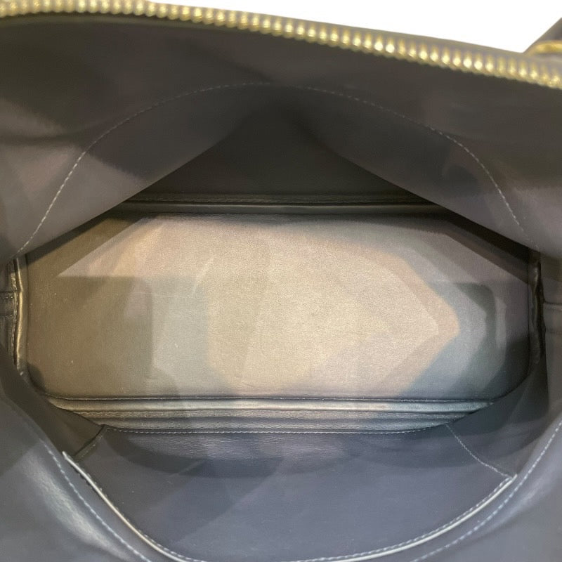 エルメス HERMES ボリード31 A刻印 ブルーニュイ×シルバー金具 トリヨンクレマンス レディース ショルダーバッグ