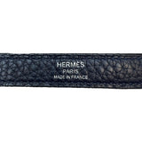 エルメス HERMES ボリード31 A刻印 ブルーニュイ×シルバー金具 トリヨンクレマンス レディース ショルダーバッグ
