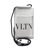 ヴァレンティノ VALENTINO ドキュメントホルダー XY2P0T13RFL シルバー/ブラック レザー ユニセックス ショルダーバッグ