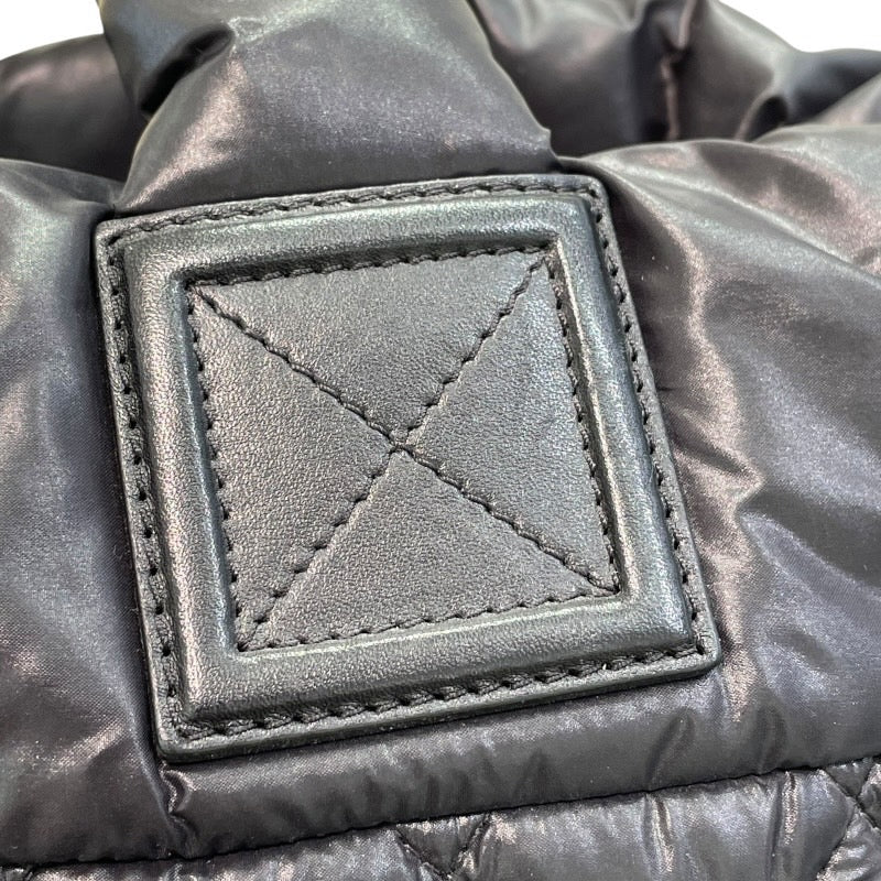 シャネル CHANEL ココクーントートPM A48610　14番台 ブラック ナイロン レディース トートバッグ
