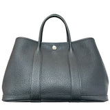 エルメス HERMES ガーデンパーティTPM W刻 ブラック　SV金具 ネゴンダ レディース トートバッグ