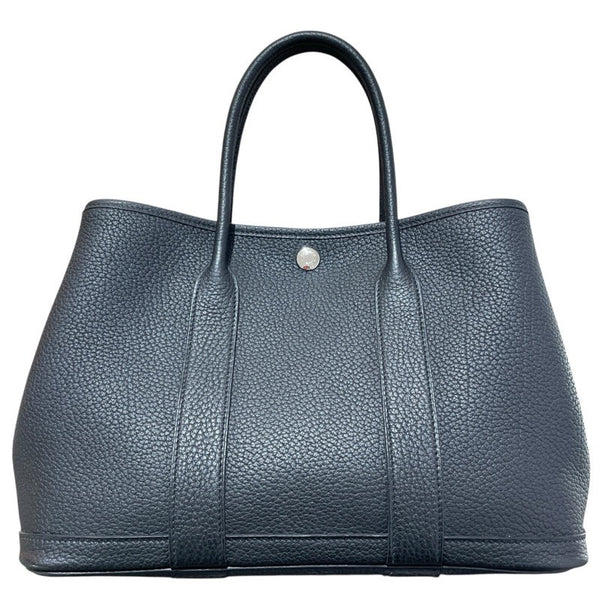 エルメス HERMES ガーデンパーティTPM W刻 ブラック　SV金具 ネゴンダ レディース トートバッグ